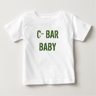 Para Bebê Camiseta CBAR BABY