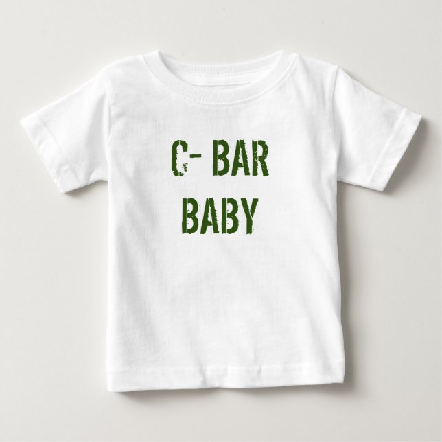 Para Bebê Camiseta CBAR BABY (Frente)
