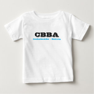 Para Bebê Camiseta CBBA Cochabamba Bolivia