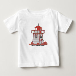 Para Bebê Camiseta Covehead Lighthouse PEI