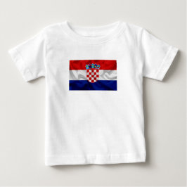 Para Bebê Camiseta Croácia