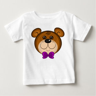 Para Bebê Camiseta da Criança ursinho