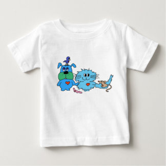 Para Bebê Camiseta das criaturas lindas