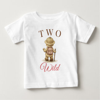 Para Bebê Camiseta de aniversário com design de exploradora