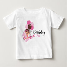 Camiseta de Aniversário de 1 Ano com Balões