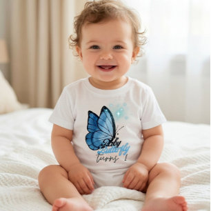 Para Bebê Camiseta de aniversário de 1 ano com tema de borbo