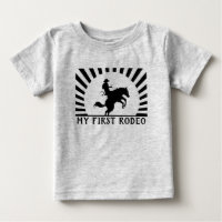 Camiseta de Aniversário Primeiro Rodeio