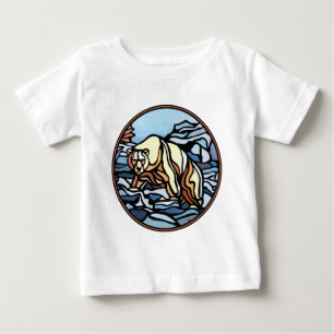 Para Bebê Camiseta de Bear Bear Camiseta de Urso Polar Camis