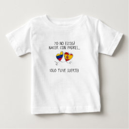 Para Bebê Camiseta De Bebé Venezuela España – “Solo tuve sue