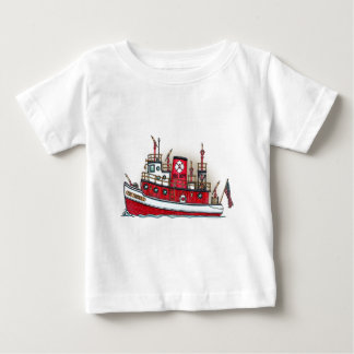 Para Bebê Camiseta de bombeiros