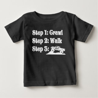 Para Bebê Camiseta de camioneta 4x4 de caminhada