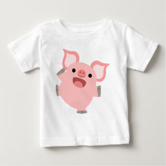 Para Bebê Camiseta de Cartoon Joyous Bonita