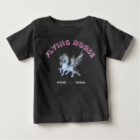 Camiseta de Cavalo Voador - Design de Cavalo Mágic
