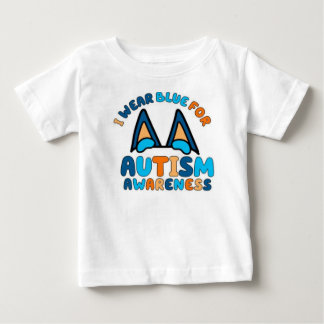 Para Bebê Camiseta de Conscientização do Autismo