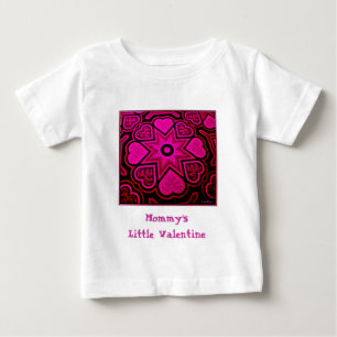 Para Bebê Camiseta de Criança de Namorados de Mamãe