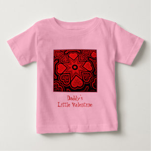 Para Bebê Camiseta de Criança de Namorados de Pai