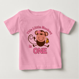 Para Bebê Camiseta de Criança de primeiro aniversario de mac
