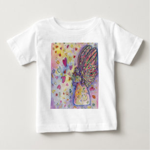 Para Bebê Camiseta de Crianças de Anjo Manifestante
