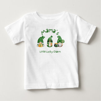 Para Bebê Camiseta de Dia de São Patrício Gnomos