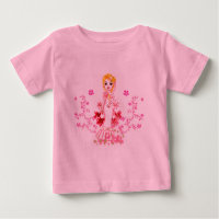 Camiseta de Fada das Flores