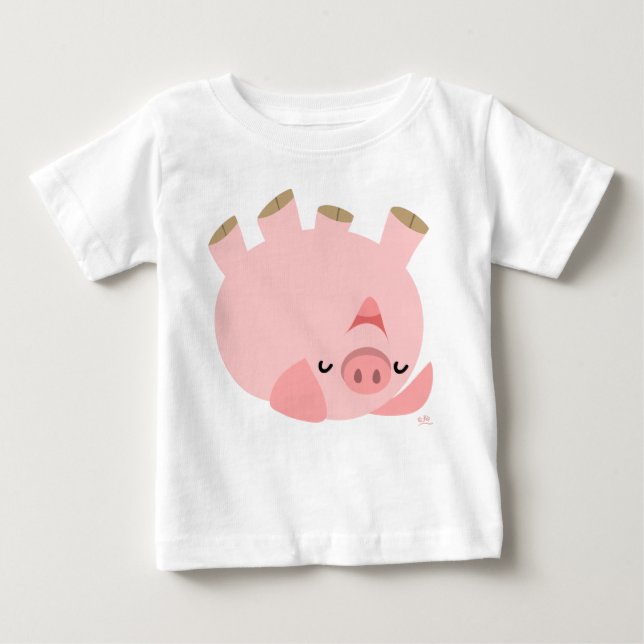 Para Bebê Camiseta de Gatinho (Frente)