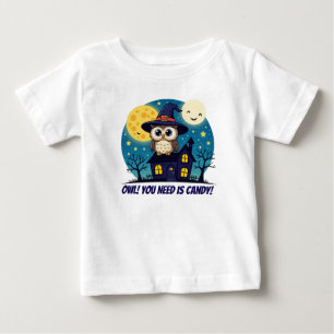 Para Bebê Camiseta de Halloween Kids Halloween - Cute