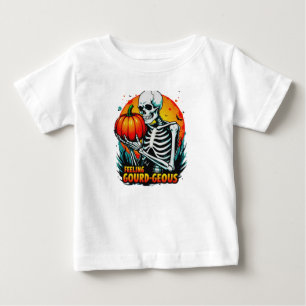 Para Bebê Camiseta de Halloween 'Sentindo-se Abobrinha-geous