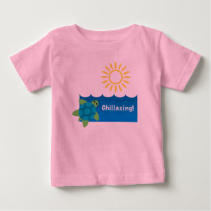 Para Bebê Camiseta de Jersey Fina Infantil - Design de Tarta