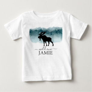 Para Bebê Camiseta de Menino Andando Um Aniversário