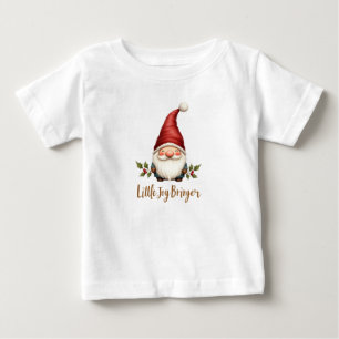 Para Bebê Camiseta de Natal Baby Little Joy Bringer Cute
