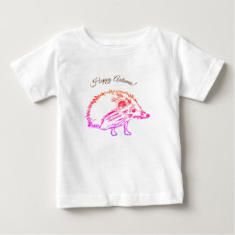 Para Bebê Camiseta de porco