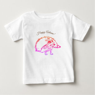 Para Bebê Camiseta de porco