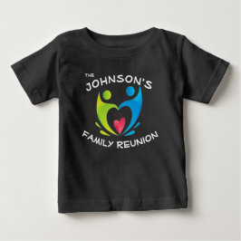 Para Bebê Camiseta de Reunião de Família