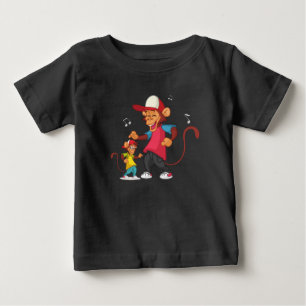 Para Bebê Camiseta de revestimento do pai e do Me