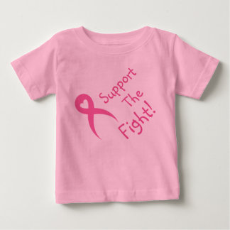 Para Bebê Camiseta de Sensibilização do Cancer da Mama