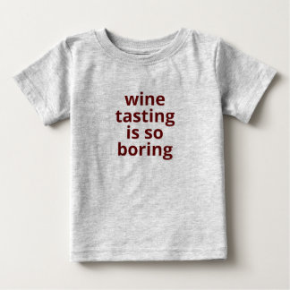Para Bebê Camiseta de vinho T-Shirt