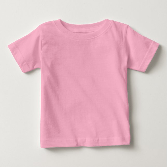 Para Bebê Camiseta Desenhadora De Menina De pai (Personaliza (Frente)