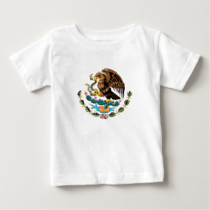 Para Bebê Camiseta do brasão mexicano