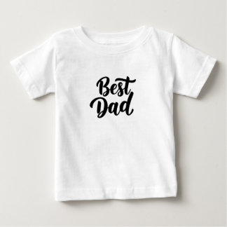 Para Bebê Camiseta do Dia do Pai Clássico do pai