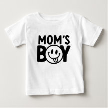 Camiseta do menino da mamãe