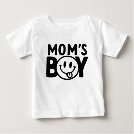 Para Bebê Camiseta do menino da mamãe