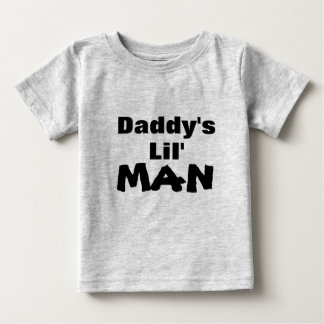 Para Bebê Camiseta do pai - "Homem Pai"