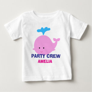 Para Bebê Camiseta do Partido da Praia, Camiseta Gráfica de 