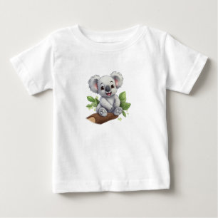 Para Bebê Camiseta do Urso Kowola do Little One