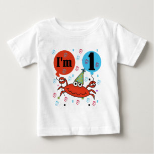 Para Bebê Camiseta e Gfits do primeiro aniversario do