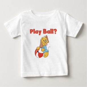 Para Bebê Camiseta e presentes da bola do jogo