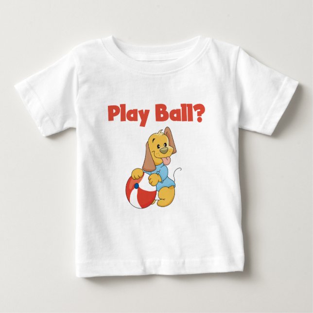Para Bebê Camiseta e presentes da bola do jogo (Frente)