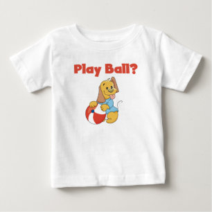 Para Bebê Camiseta e presentes da bola do jogo