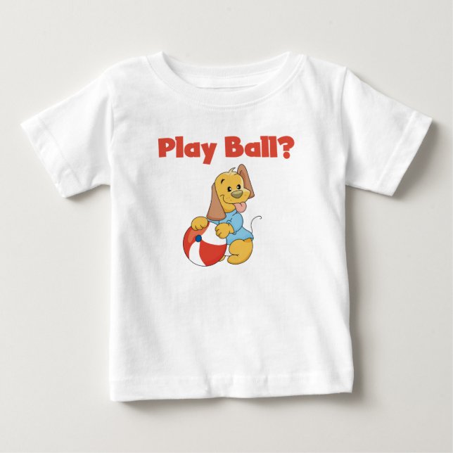 Para Bebê Camiseta e presentes da bola do jogo (Frente)