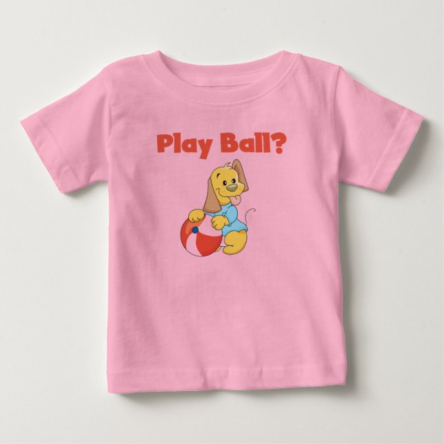 Para Bebê Camiseta e presentes da bola do jogo (Frente)